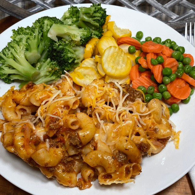 Cheesy Beefy Mac - Family